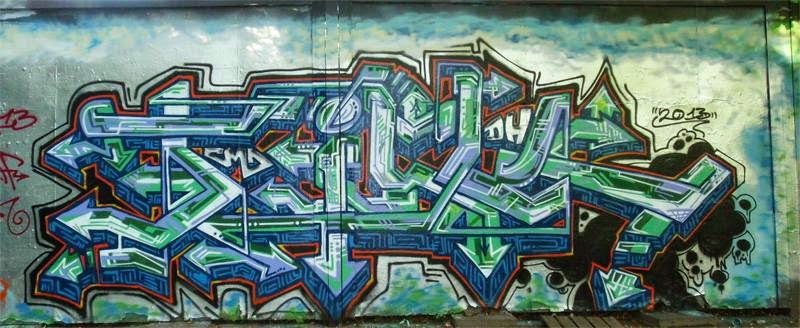 Graffiti Wall - Photo by TICK
