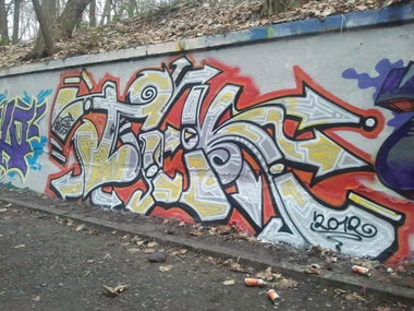 Graffiti Wall - Photo by TICK