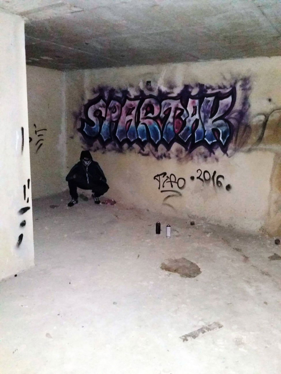 Graffiti Wall - Photo by TIFO (2016)