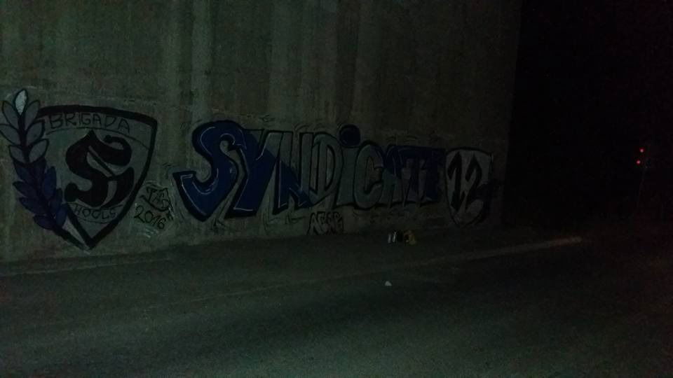 Graffiti Wall - Photo by TIFO (2016)