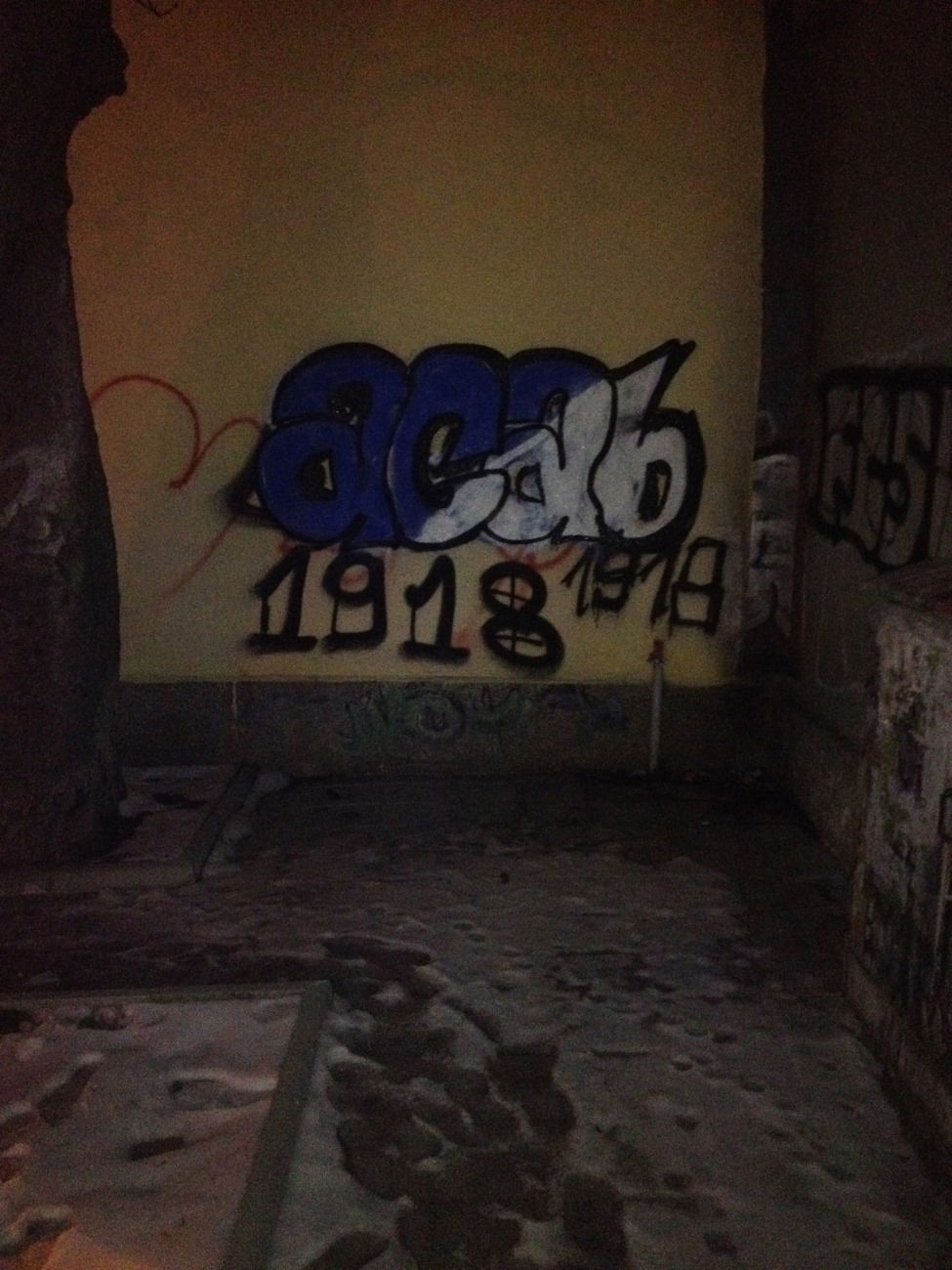 Graffiti Bombing - Photo by TIFO (2017)