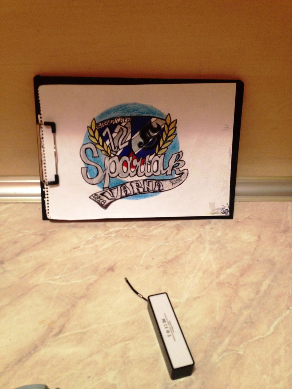 Graffiti Sketch - Photo by TIFO (2016)