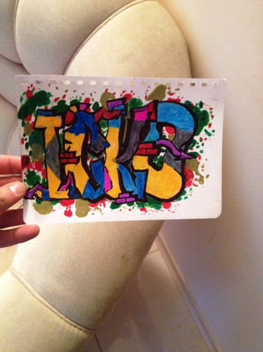 Graffiti Sketch - Photo by TIFO