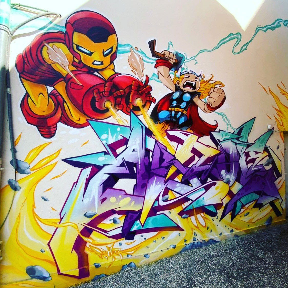 Graffiti Wall - Photo by TIGR (2022)