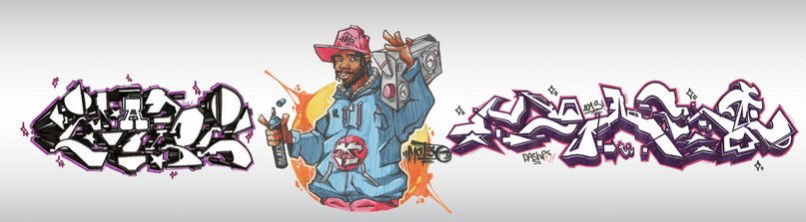 Graffiti Sketch in Bolgrad - Photo by TIROK (2013)