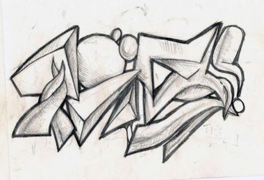 Graffiti Sketch - Photo by TISAK