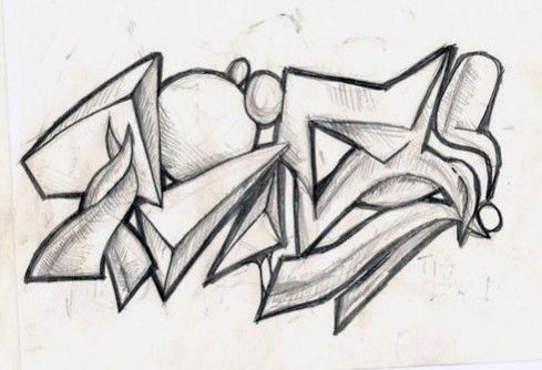 Graffiti Sketch - Photo by TISAK