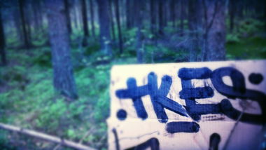 Graffiti Artwork - Photo by TKES - tkes, vandal, paint