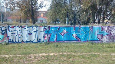 Graffiti Wall - Photo by TLENOWY - eosia, koyon, whm