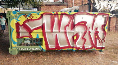 Graffiti Bombing - Photo by TLENOWY