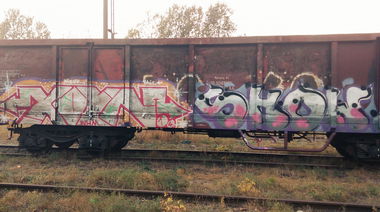 Graffiti Train - Photo by TLENOWY