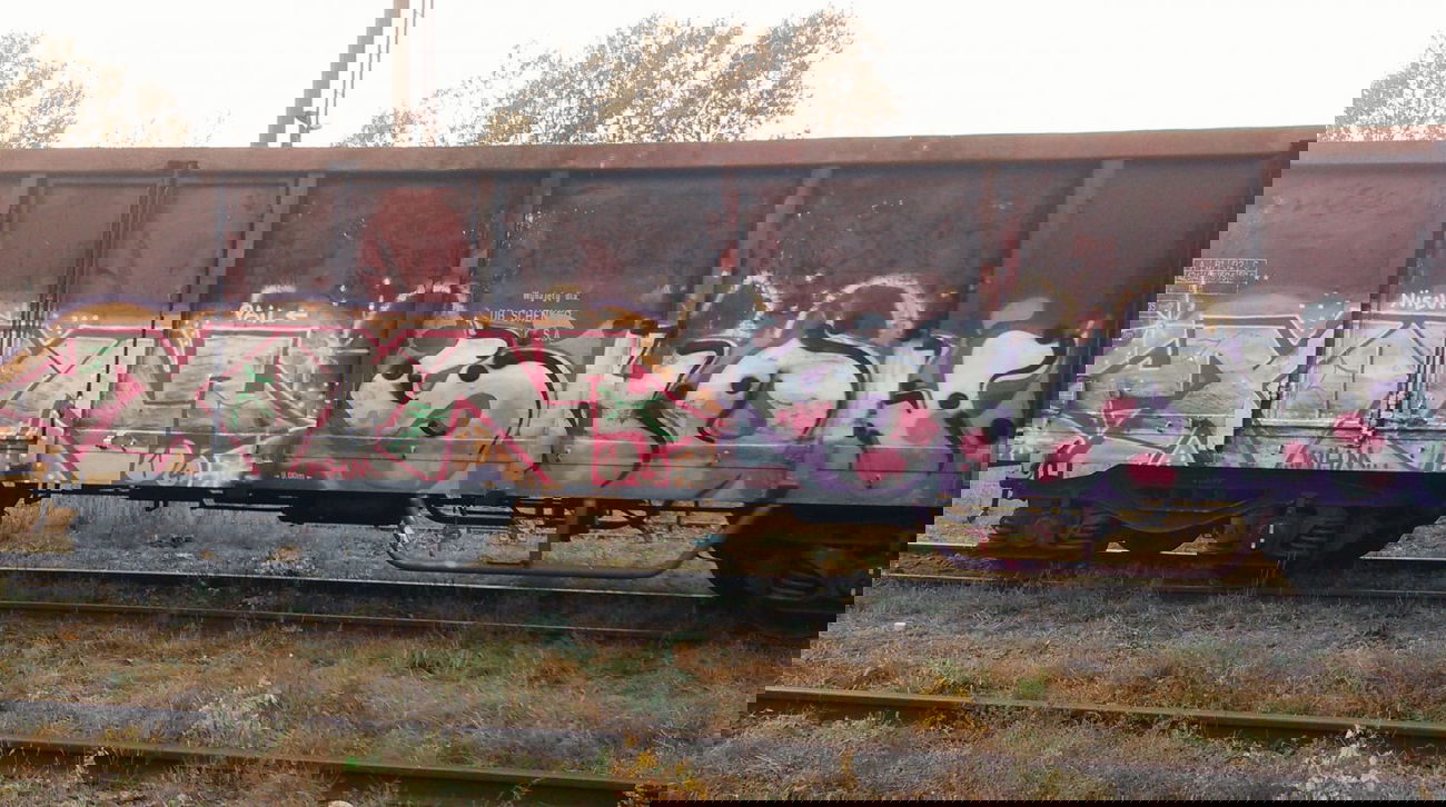 Graffiti Train - Photo by TLENOWY