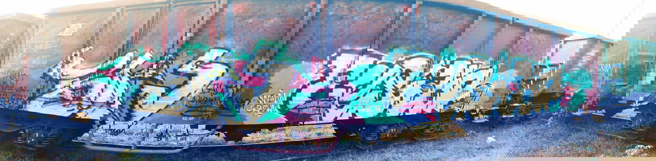 Graffiti Train - Photo by TLENOWY