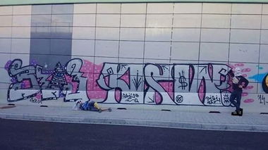 Graffiti Bombing - Photo by TLENOWY