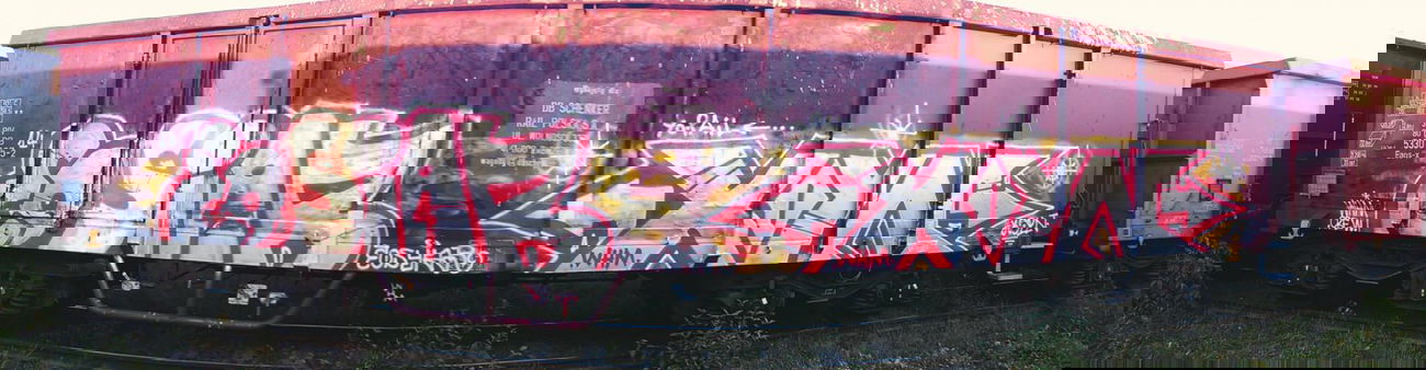 Graffiti Train - Photo by TLENOWY