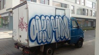 Graffiti Bombing - Photo by TLENOWY