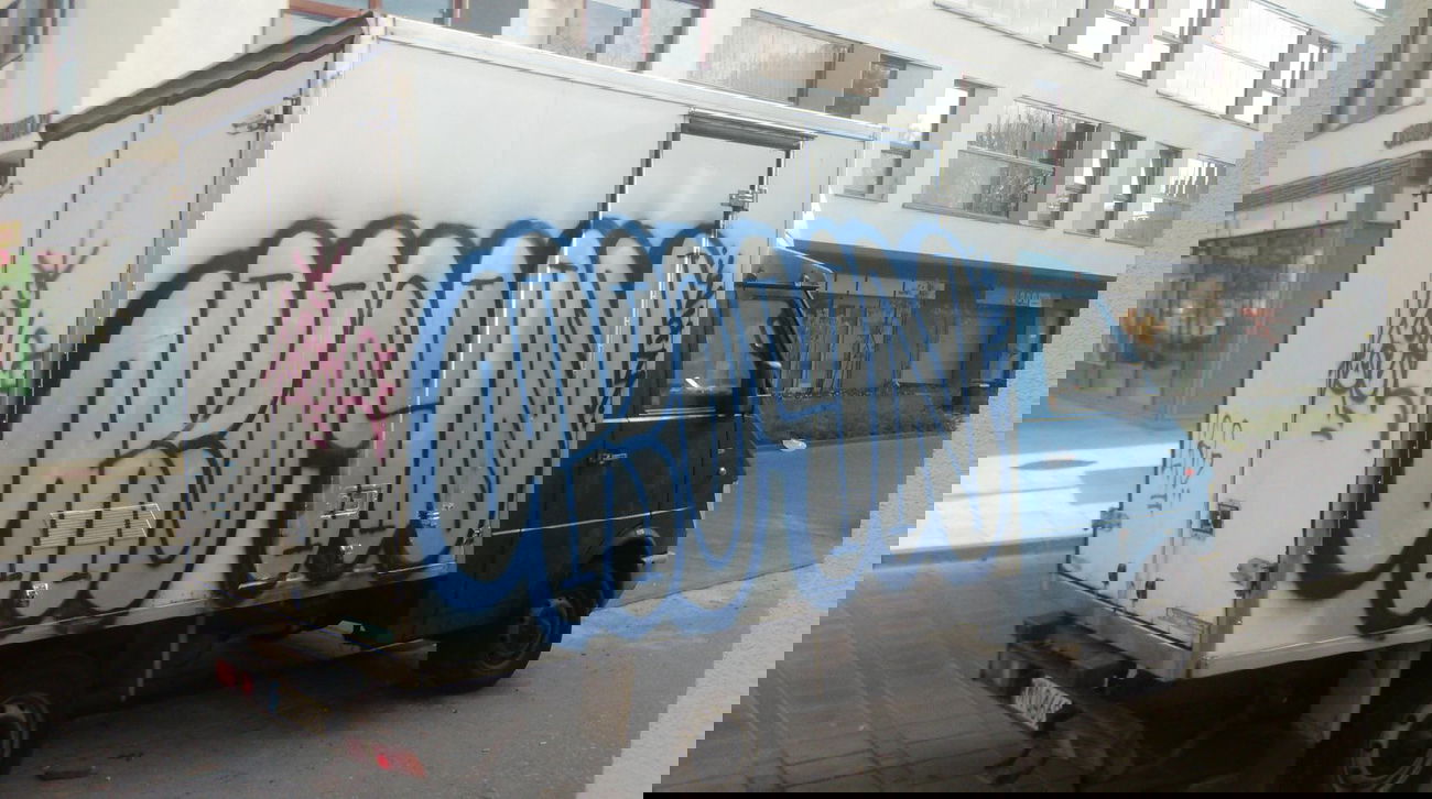 Graffiti Bombing - Photo by TLENOWY