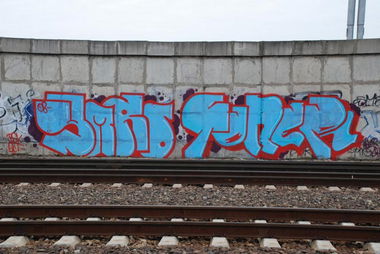 Graffiti Bombing - Photo by TONER_GHE - TONER, YMRO, BSK