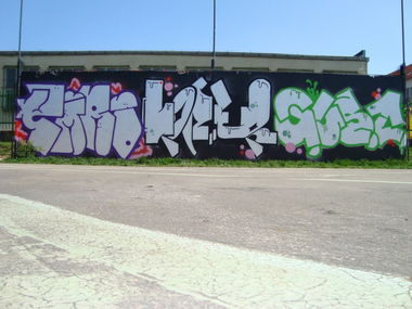 Graffiti Wall - Photo by TONER_GHE - YMRO, TONER, GUEST