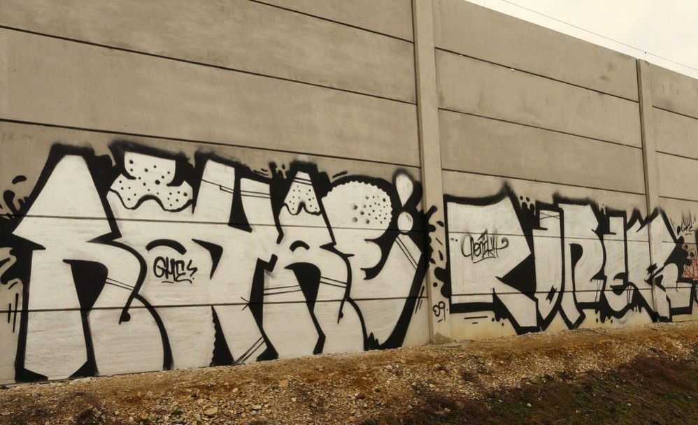 Graffiti Bombing - Photo by TONER_GHE - NOYER, TONER, GHE