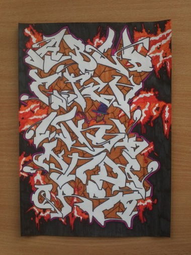 Graffiti Sketch - Photo by TONE_UA - 01210210 (2013)