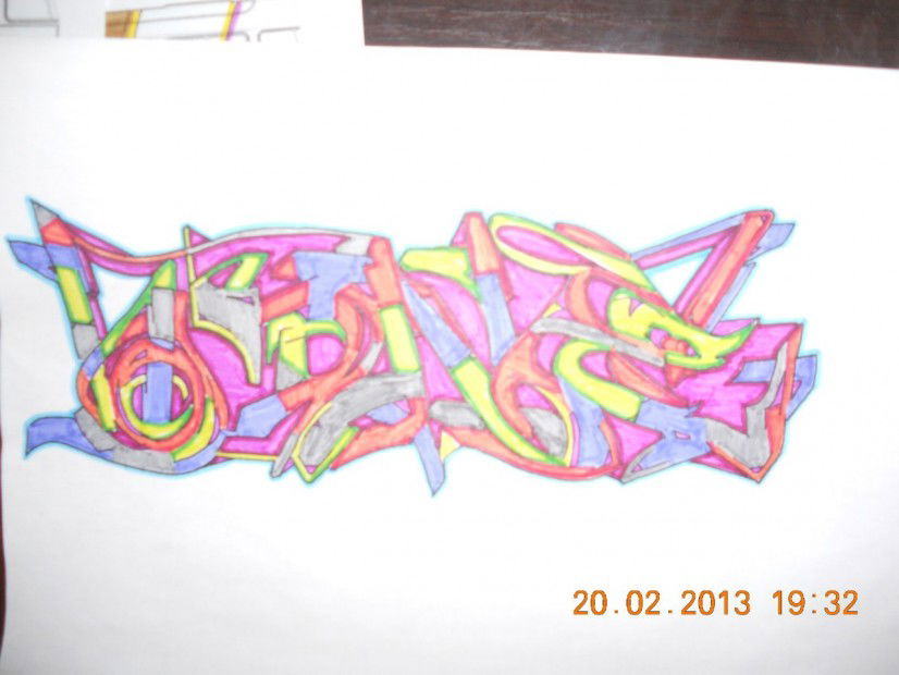 Graffiti Sketch - Photo by TONE_UA