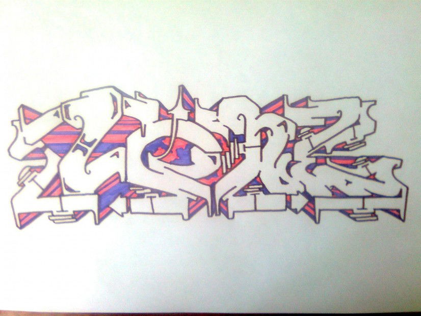 Graffiti Sketch - Photo by TONE_UA