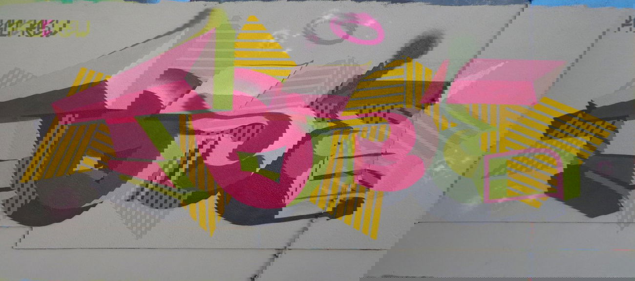 Graffiti Wall in Leipzig - Photo by TOSE - Tose, PAD (2013)