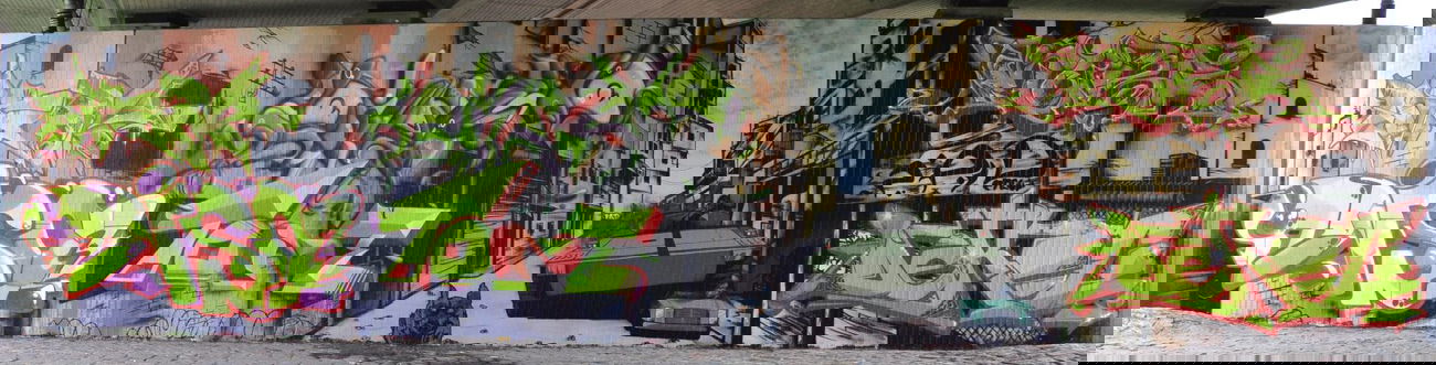 Graffiti Wall - Photo by TOSE - Dreck, Diso198, Desq (2014)