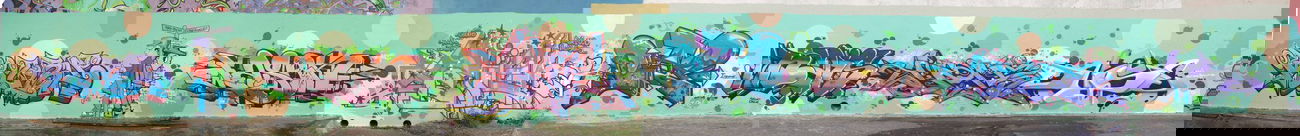 Graffiti Wall - Photo by TOSE - Kuba182, Tose, Dekoc (2014)