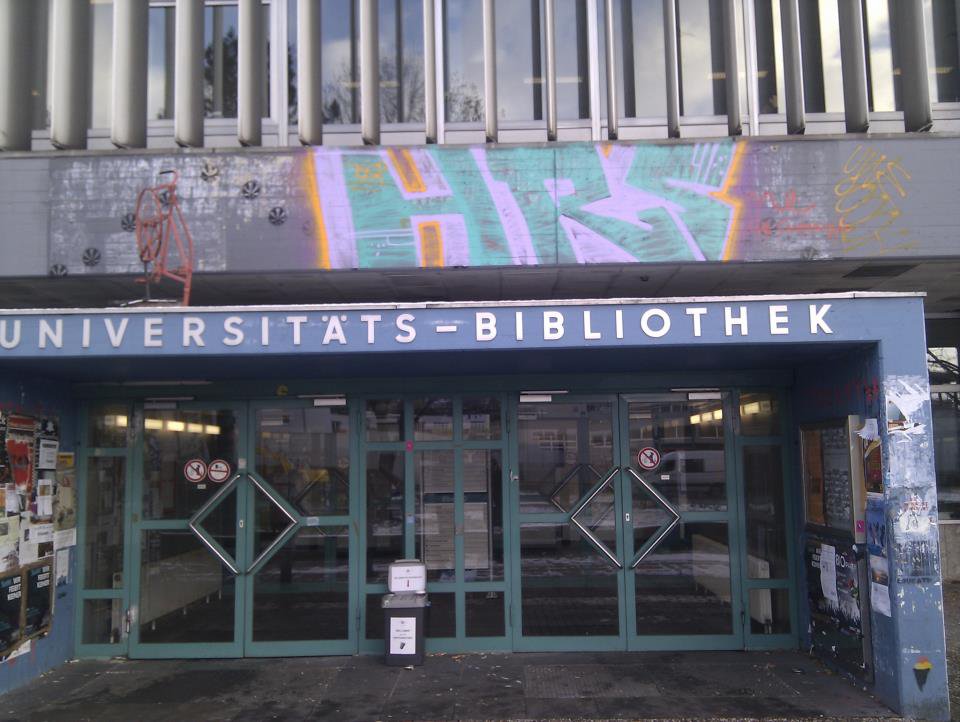 Graffiti Wall in Marburg - Photo by TOSPER - hrs, hoodstars