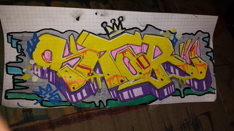 Graffiti Sketch - Photo by TOSPER - stor, battle, tosp