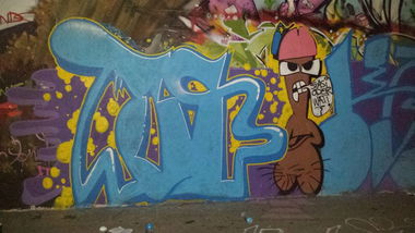 Graffiti Wall in Kassel - Photo by TOSPER - tosp, kotze, hrs