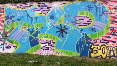 Graffiti Wall - Photo by TOSPER - Tosp, tosper, hrs