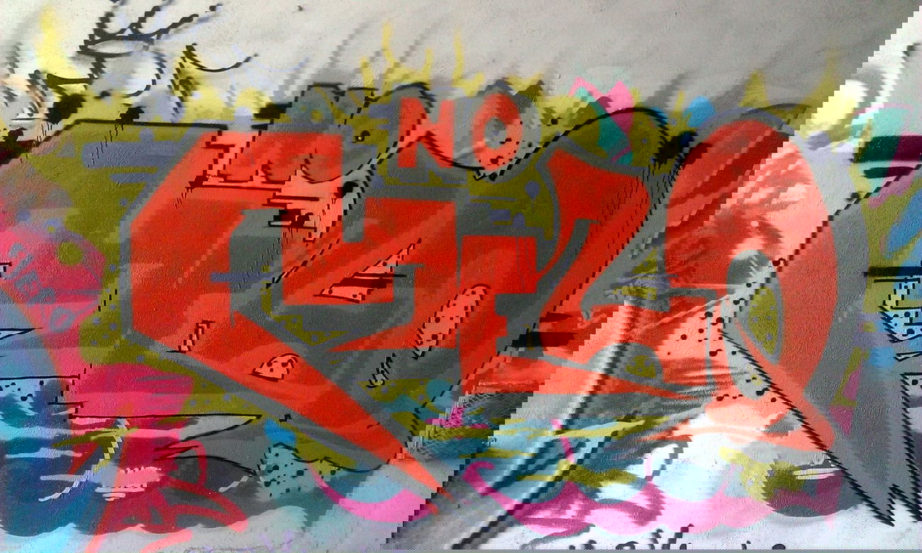 Graffiti Wall - Photo by TOTAL86 - Total, Polska, Poland (2014)