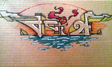 Graffiti Sketch - Photo by TOTAL86 - Acid, Total, Poland (2014)