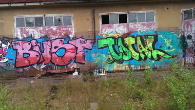 Graffiti Wall - Photo by TOTAL86 - Biust, Sup, Total (2014)