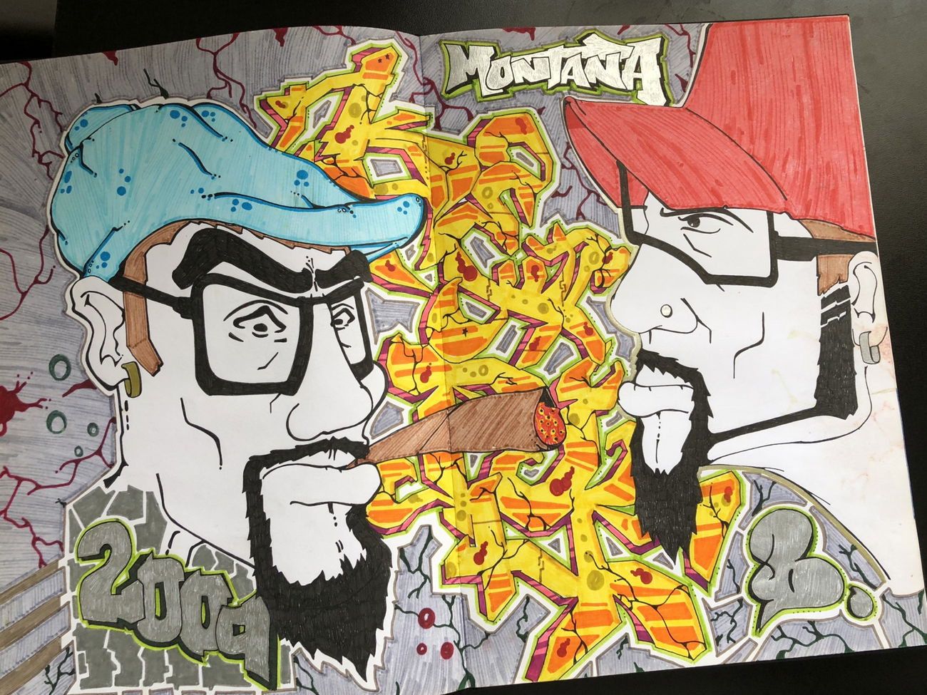 Graffiti Sketch - Photo by TOYDESTROYER1