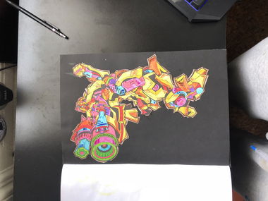 Graffiti Wall - Photo by TOYDESTROYER1