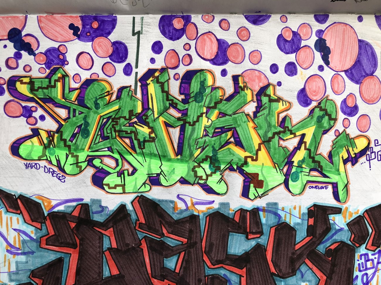 Graffiti Sketch - Photo by TOYDESTROYER1