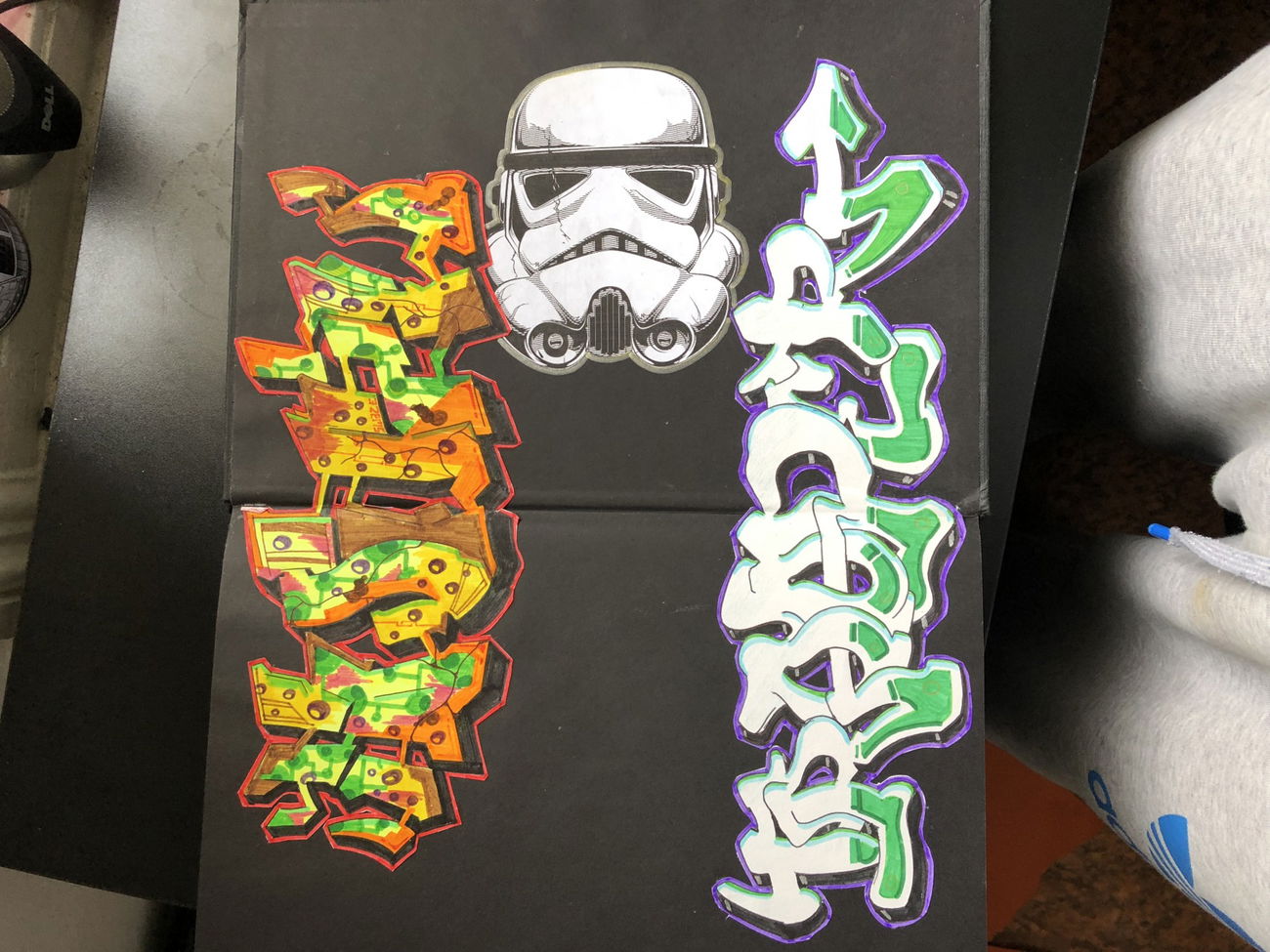 Graffiti Sketch - Photo by TOYDESTROYER1