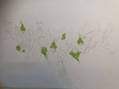 Graffiti Sketch - Photo by TOYDESTROYER1 - EYEGASM, TV, (YouTube