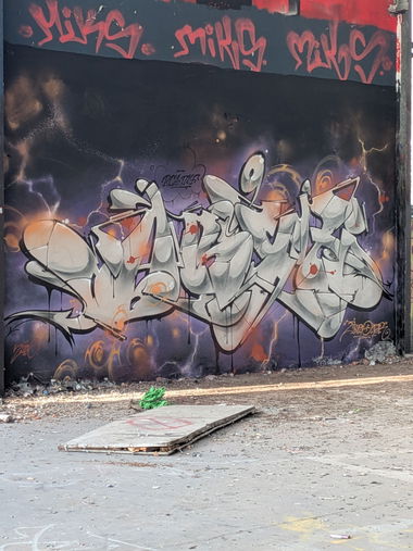 Graffiti Wall - Photo by TOYFEL