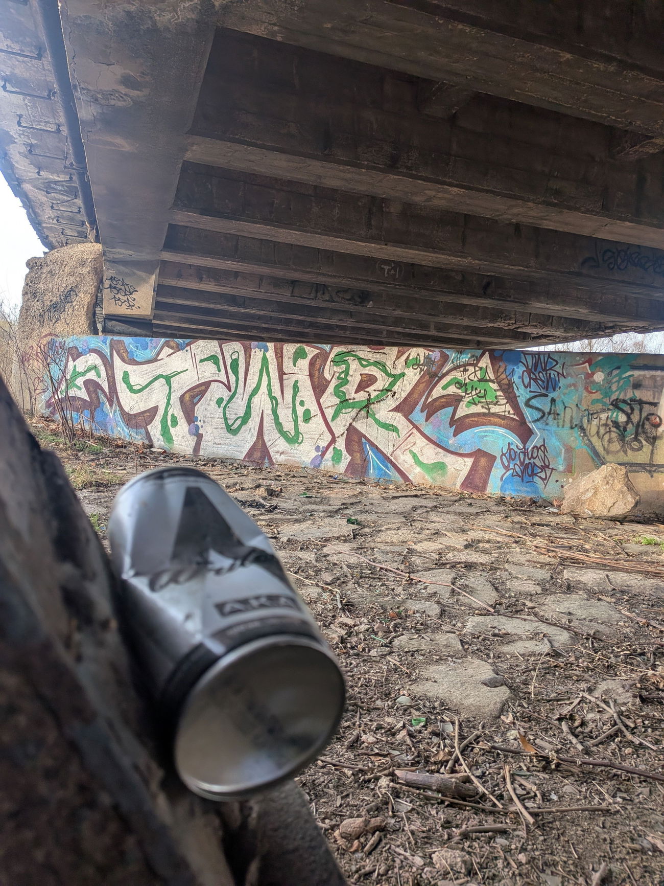 Graffiti Wall - Photo by TOYFEL