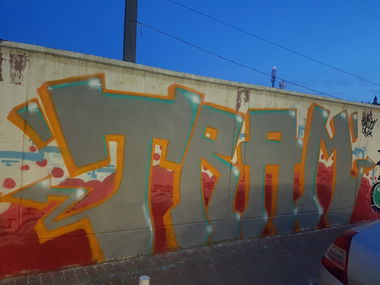 Graffiti Wall - Photo by TRAM1 (2022)