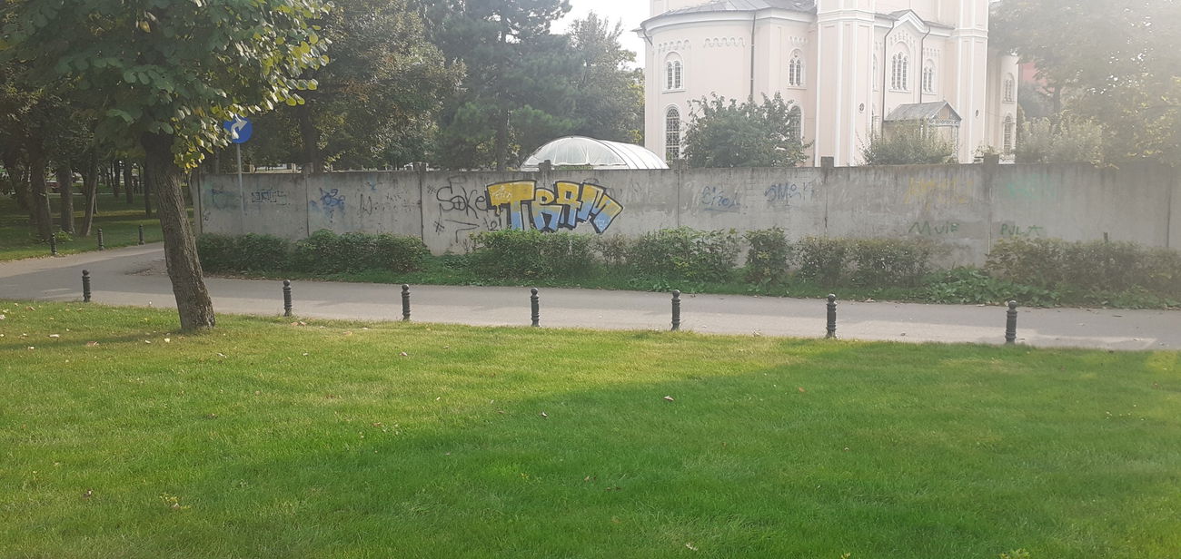 Graffiti Wall in Iași - Photo by TRAM1 (2021)
