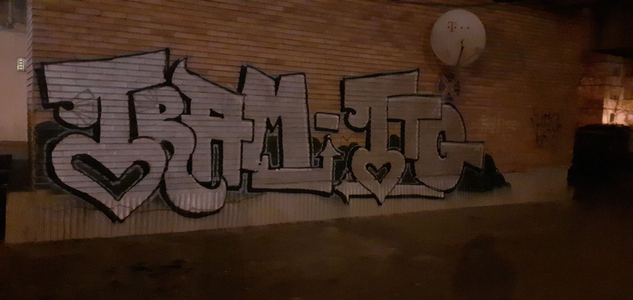 Graffiti Wall in Iași - Photo by TRAM1 (2021)