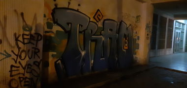 Graffiti Wall in Romania - Photo by TRAM1 (2022)