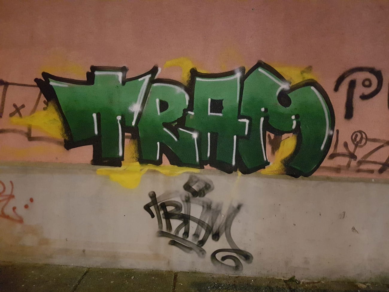 Graffiti Wall in Iași - Photo by TRAM1 (2021)