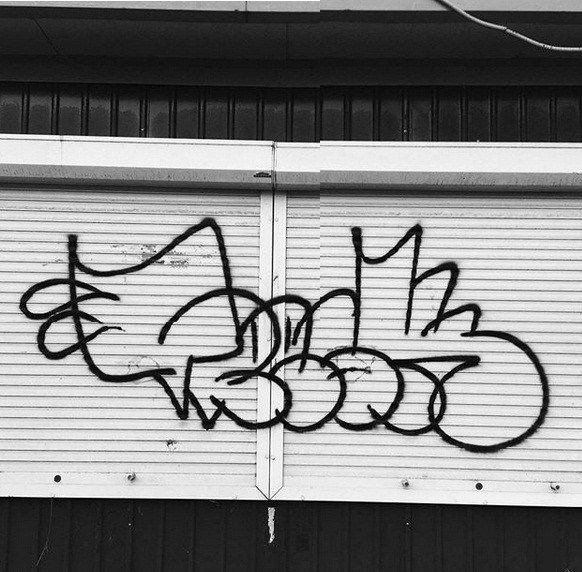 Graffiti Bombing - Photo by TRASK - graffiti, flops, throwup (2019)